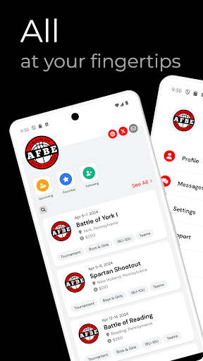 Android application AFBE screenshort