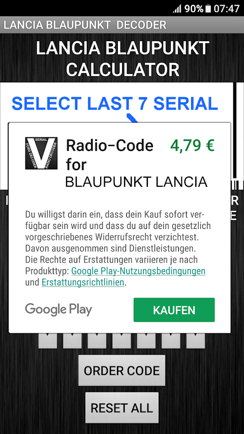 Blaupunkt Lancia Radio Codeのおすすめ画像4