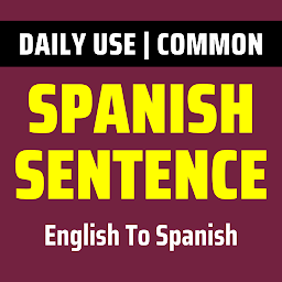 Image de l'icône Spanish To English Sentence