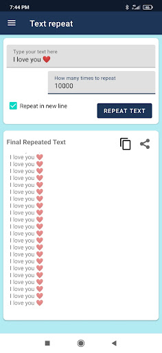 App preview