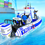 Cover Image of Télécharger Police Speed ​​Boat Gangster Gam  APK
