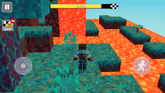Lava Mod: Parkour Race Craft 4