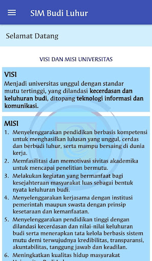 SIM Budi Luhur Screen 2