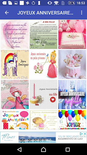 Bon anniversaire ma fille Screen 2