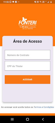 Android application Fonteri screenshort