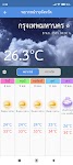 screenshot of Thai Weather