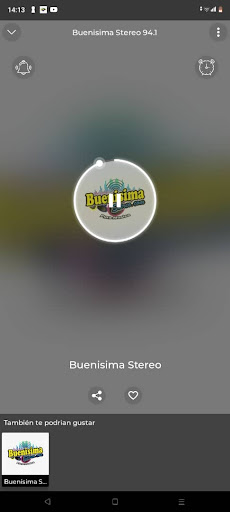 Android application Buenisima Stereo 94.1 screenshort