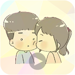Cover Image of Descargar Animated Cute Couple for WAStickerApps 1.0 APK
