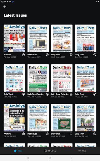 Android application DailyTrust ePaper screenshort