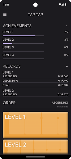 TAP TAP Screen 2