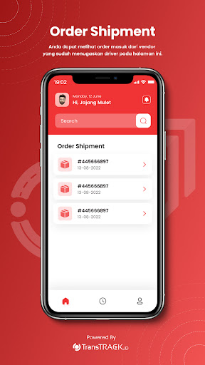 Android application Driver - Apical screenshort