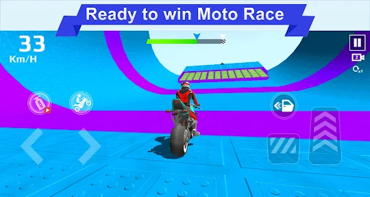 GT Moto Stunts 3D: Car Games