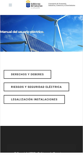 Android application MANUAL DEL USUARIO ELÉCTRICO screenshort