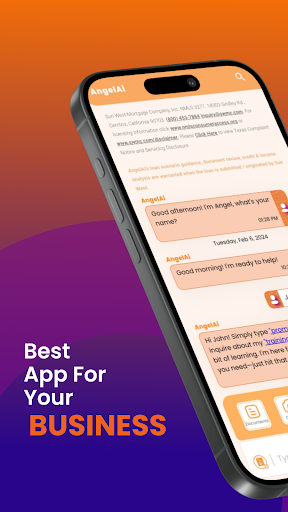 Android application AngelAi screenshort