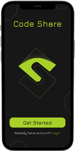 Android application Code Share screenshort