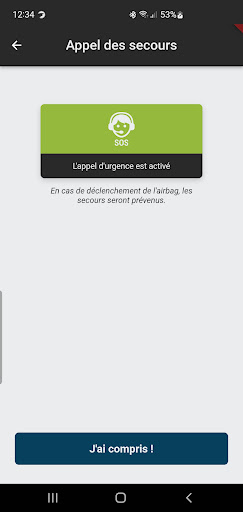 Android application E-ProtectAir-Bering screenshort