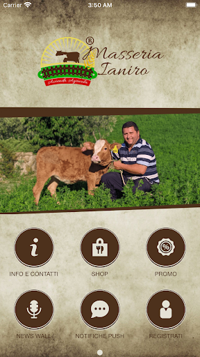 Android application Masseria Ianiro screenshort