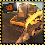 Construction Crane Operator 3D icon