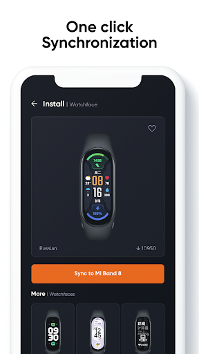 Screenshot of Mi Band 8 Watch Faces