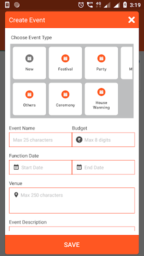 Event Manager Screenshot 4 - AppWisp.com