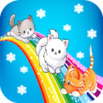 Cute Cats Glowing game offline