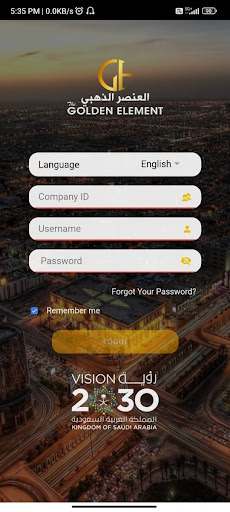 Android application The Golden Element screenshort