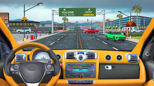 UK Taxi Car Driving Simulator
