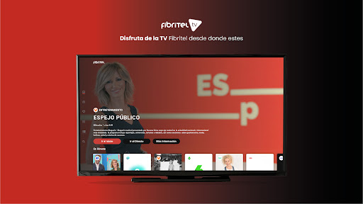 Android application Fibritel TV screenshort
