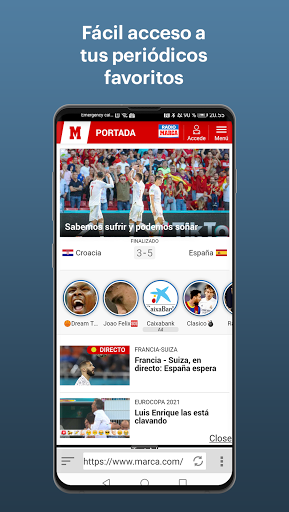 Prensa de España Screen 3