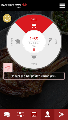 GrillTimer Screen 3