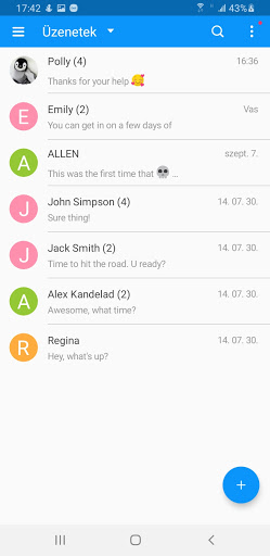 Handcent SMS Hungarian Languag screenshot 7
