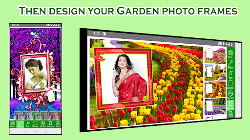 Garden Photo Frame Editor