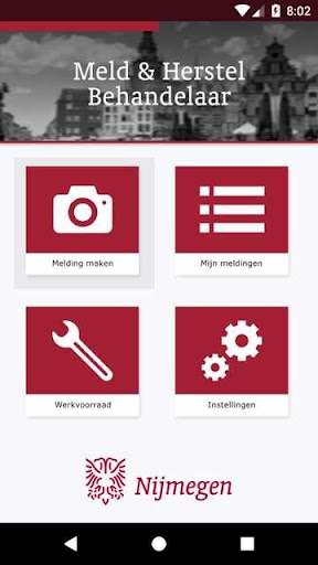 Android application M&H Behandelaar Nijmegen screenshort