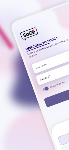 Android application SoGé screenshort