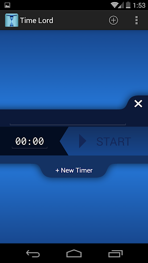 Android application Time Lord screenshort