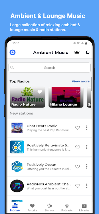 Ambient Music & Lounge Radio - 1.0 - (Android)