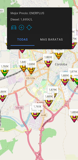 Android application GasoliApp screenshort