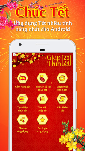 Android application Chúc Tết 2024 - Thiệp Tết Việt screenshort