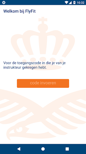 Android application Fly Fit App screenshort