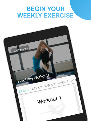 Screenshot of Flexibility Workout Exercises