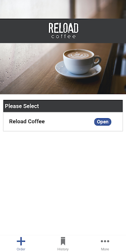 Reload Coffee Screen 2