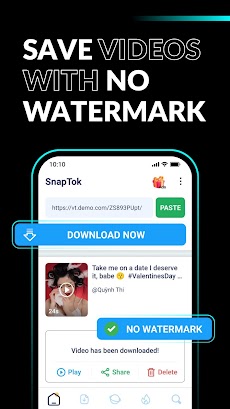 SnapTok: TT Video Downloaderのおすすめ画像1