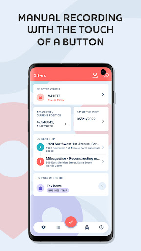 Mileage Tracker by MileageWise screenshot