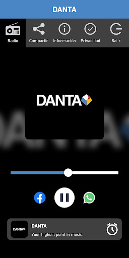 Android application DANTA screenshort