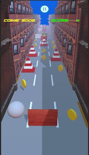 Android application Ball Barrier Run 3D screenshort