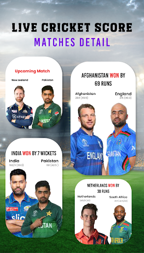 Live Cricket Score: Live Match Screen 2