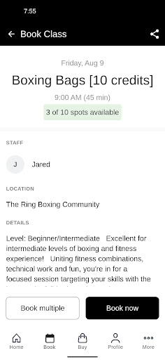 The Ring Boxing SG Screen 3