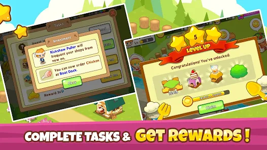 Restaurant Paradise Sim Build Apps on Google Play