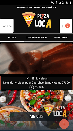 PIZZA LOCA BERNAY Screen 2