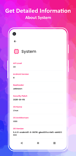 CPU-M Pro - Device Info Screen 3